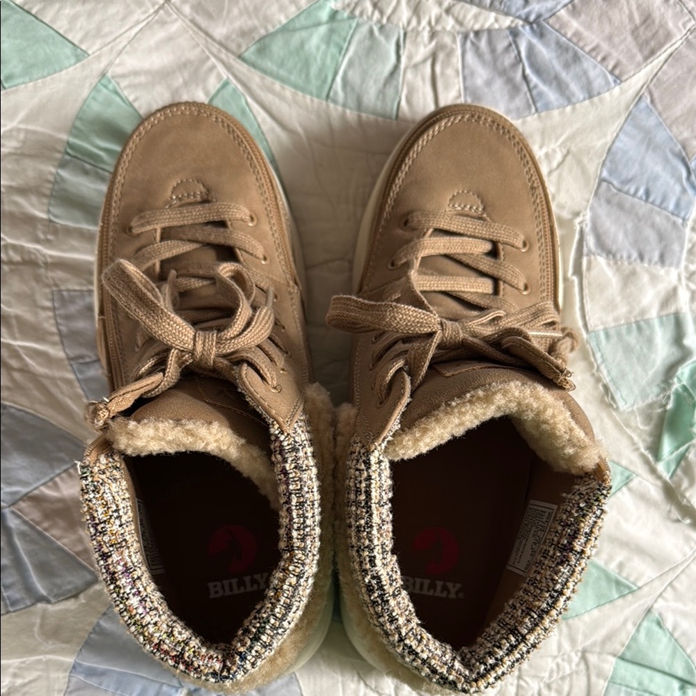 Women's Tan Ankle Boots - Picture 4 of 4
